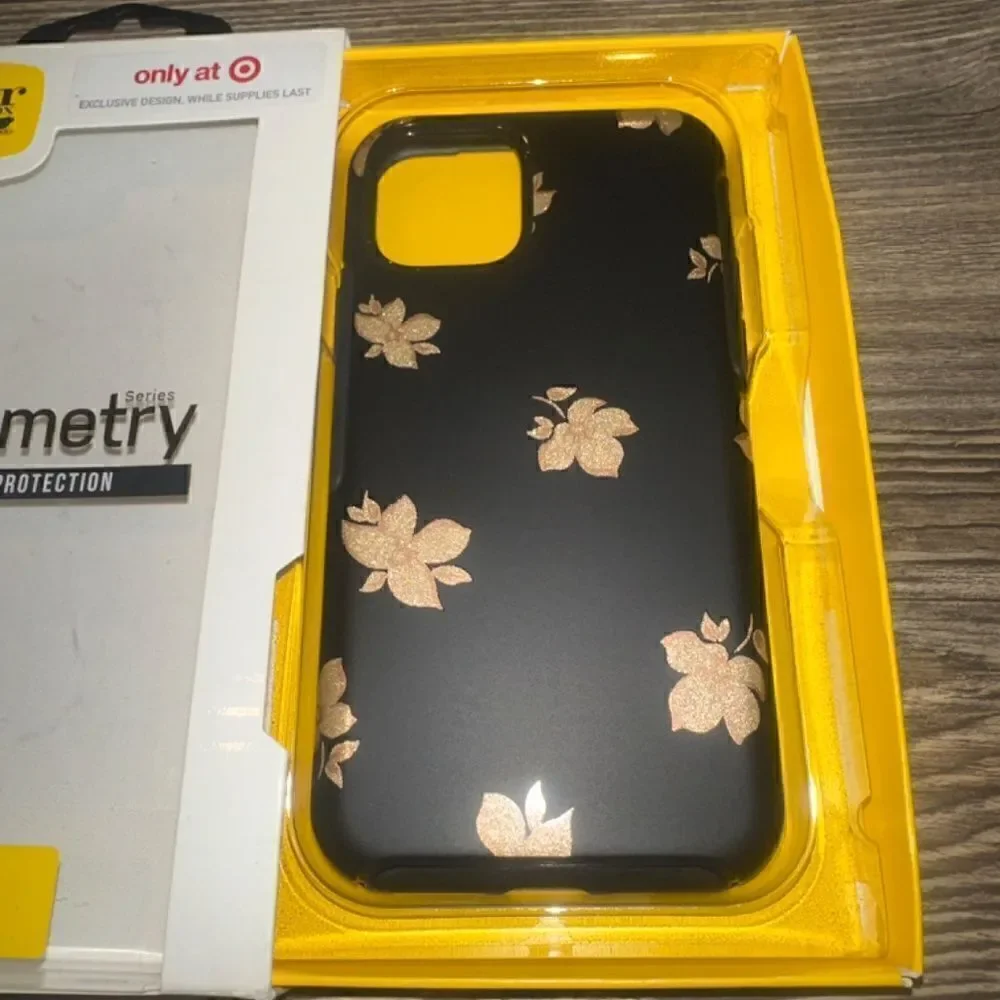 OtterBox Apple iPhone 11 Pro Symmetry Phone Case 77-83731 - Gold Flowers. S